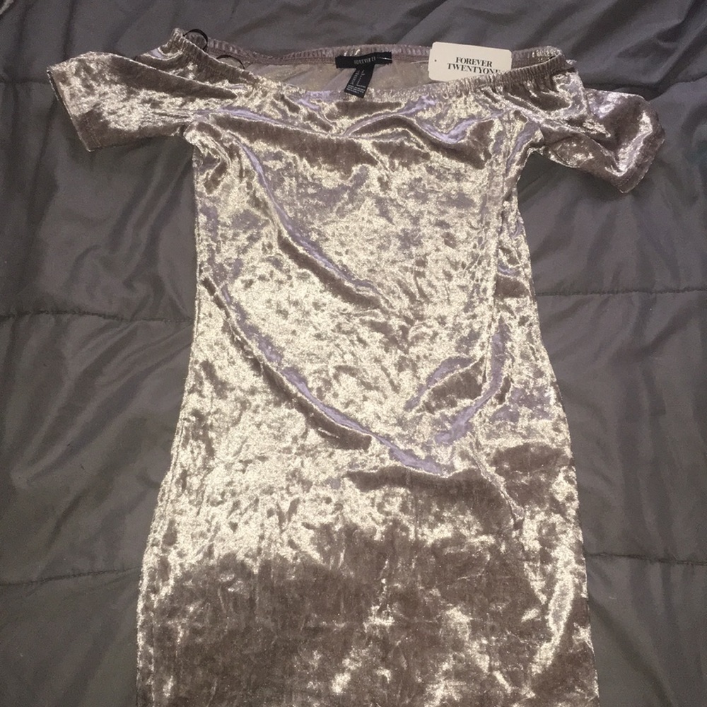 Velvet off the shoulder Tight Dress